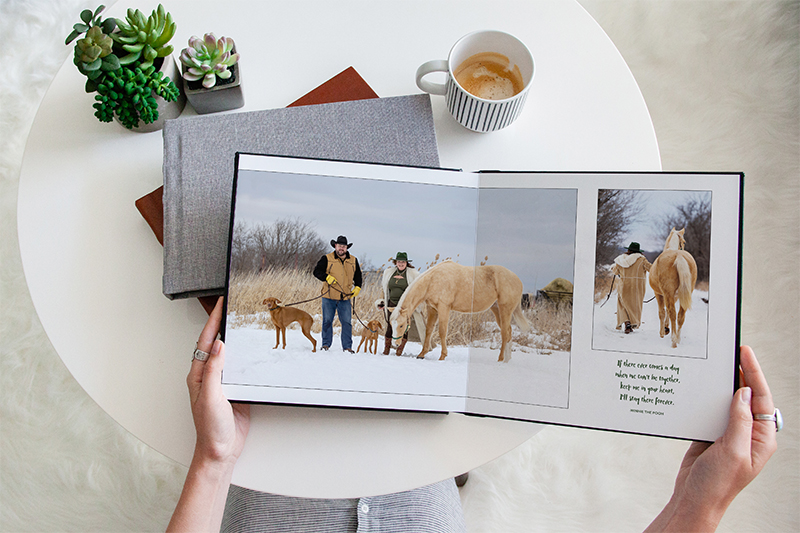 horse photo session with dogs and owners oakville ontario