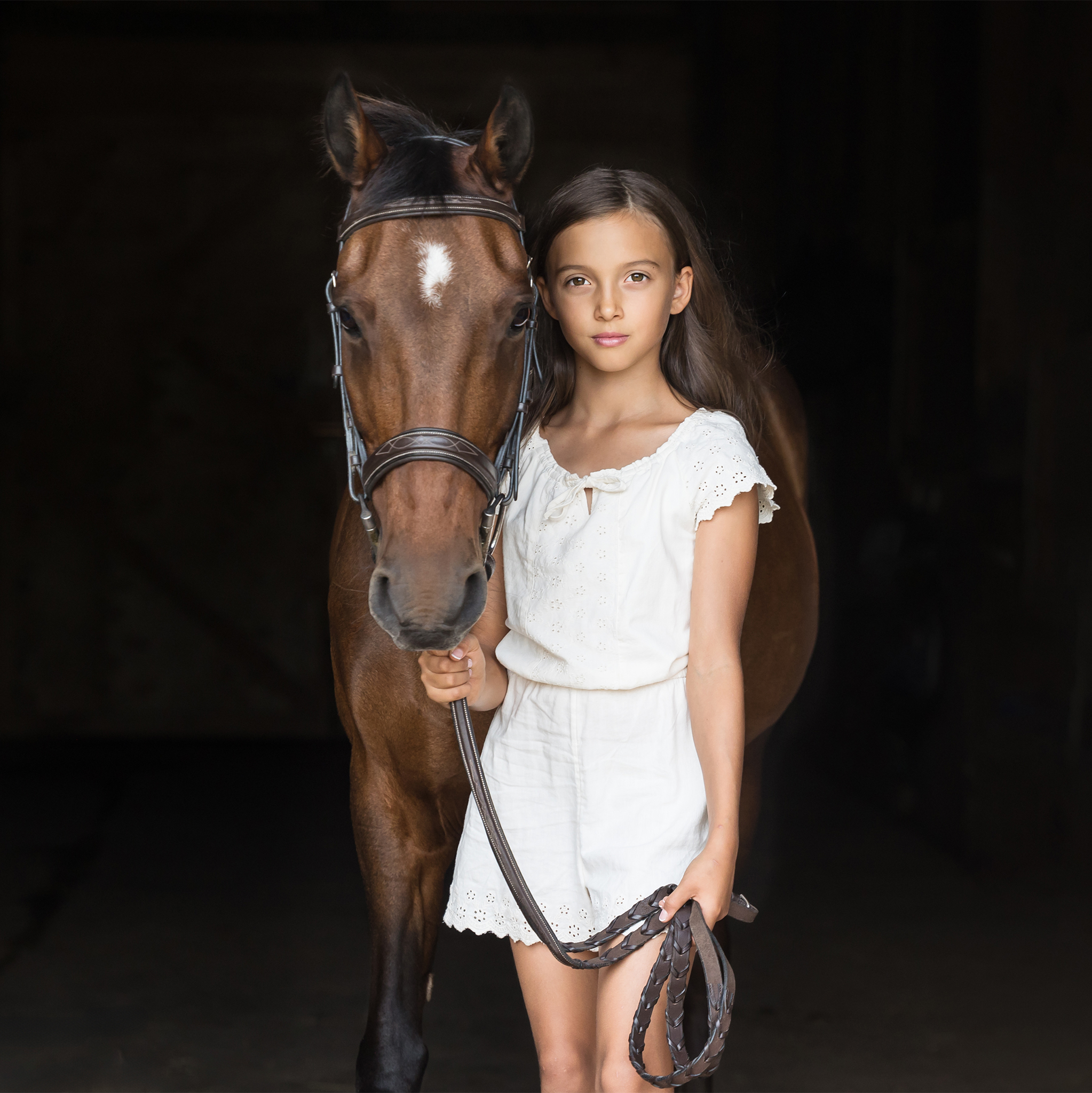 girl and her pony niagara equine photographer