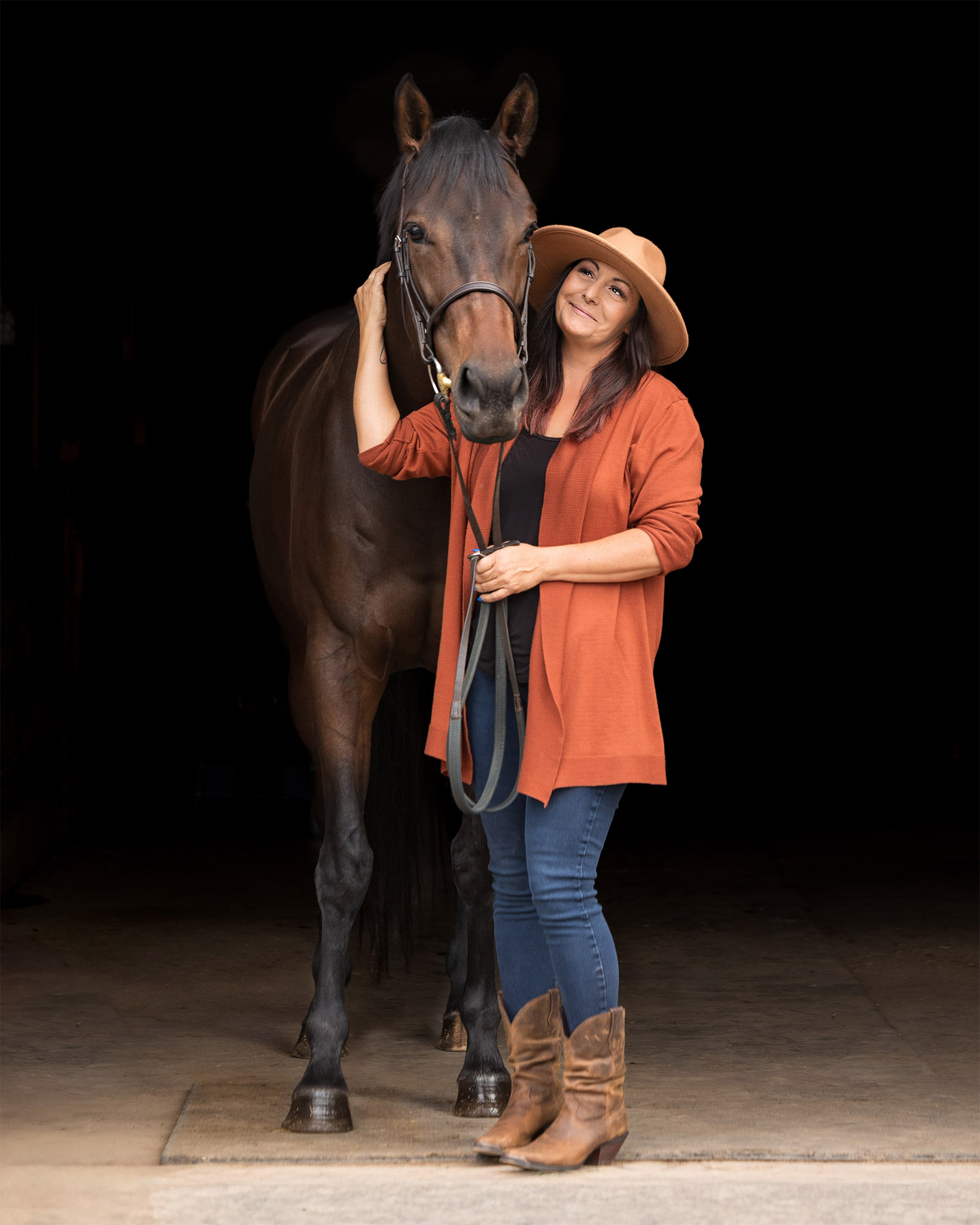 thoroughbred horse and mom niagara on the lake